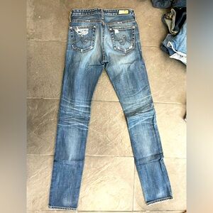 EUC ADRIANO GOLDSCMIED maternity jeans size 26
